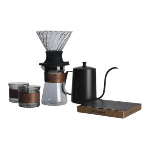 MONGDIO | Smart Coffee Dripper Set Glass Drip Coffee Server