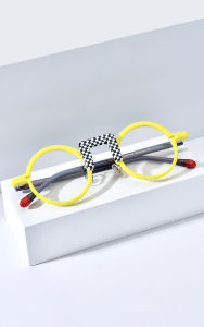 HEPIDEM Acetate Glasses Frame Men 2025 New Vintage Retro Round Eyeglasses Women Fashion Famous Brand Designer Nerd Spectacles Japan Korea Style Optical Eyewear 9382