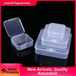 JUNHUIDA | Storage Packaging Transparent Plastic Box Small Square