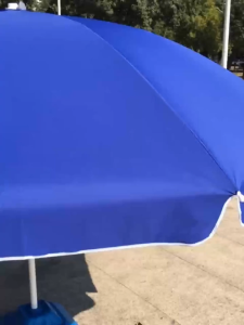 2.2M Big Parasol Umbrella Made of Oxford cloth with Silver Glue Coating Garden Beach Sun Shade Umbrella Outdoor Night Market sun-proof and rain-proof fishing umbrella Garden Patio Umbrella Multifunctional Sun Shade Umbrella Blocks 99% of UV Big Umbrella