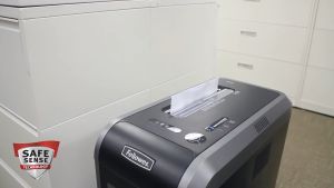 FELLOWES 125CI Paper Shredder (Cross Cut) 4 x 38mm - 18 sheets (49 Liters) (45 mins non stop Cross Cut Paper Shredder Shredder Machine Office Shredder  Heavy Duty Shredder Mesin Penghancur Kertas)