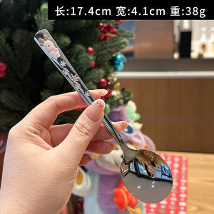 Muỗng Ins Muỗng Canh Inox 304 Gia Dụng Đáng Yêu Sáng Tạo Bộ Nĩa Thìa Ăn Cơm Trẻ Em Giá Trị Cao