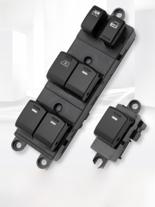 Classic Nissan Skyline Glass Window Switch Adapted for Sunny Qashqai Livina Vehicle Window Button Replacement Part