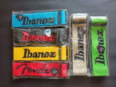 strap bordir/selempang gitar/guitar akustik elektrik nilon