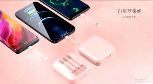 20000mAh Mini Power Bank untuk iphone Samsung Xiaonmi Powerbank dengan Makeup Mirror