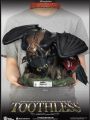 Beast Kingdom Dragon Trainer Night Fright No Toothie Collectible Statue Level Toy Display Piece Ideal Gift for Ages 8+. 
