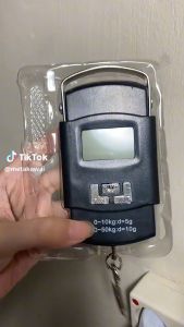 COD WeiHeng Timbangan Digital Koper Electronic Scale 75kg Akurasi 10g alat ukur berat barang laundry