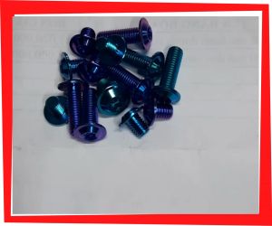 Ốc Titan Gr5 8li 25mm - 8li10mm Inoc 8li 25mm đầu Sala bắt pass cùm dầu Honda đĩa và lòng đĩa thắng nhiều dòng xe