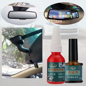 High quality Special Glue For Adhesive Automobile Interior Rearview Mirror Indoor Rearview Mount Metal Base Adhesive Windshield Strong Glue Availabl