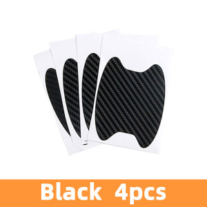 Yitong 4/8PCS Car Door Handle Protector Stickers Carbon Fiber Anti Scratch Door Cup Guard Film Universal Auto Exterior Accessori