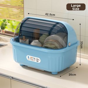 Dustproof and Moistureproof Dishware Drainer