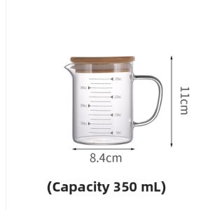 New Heat-Resistant Thickened Glass Measuring Cup