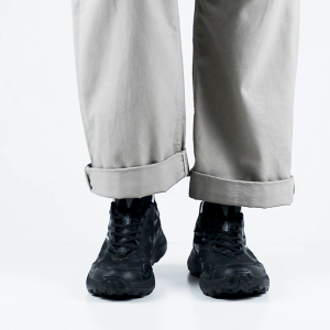 Geoff Max - MX Faster All Black Trail Running Race Pria & Wanita