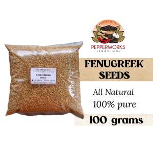 Pepperworks Fenugreek Seeds 1kg | 500g | 250g |100g | Herbs & Spices |