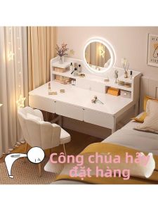 YYBAIO | Bàn Trang Điểm Phong Cách Rock Gập Gắn Kèm Kính