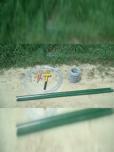 3.2mm Thickness 50/100/160 Meters Iron Barbed Wire Roll Fence Barbed Wire Anti-Climb Protect Fence Galvanized Anti-Rust Stee Wire Used For Pasture FencingFence Guard