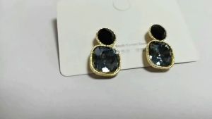 Anting Hijab Korea Wanita Geometri Tusuk Stud Fashion Earrings Elegan Giwang Jilbab Tindik HS E10
