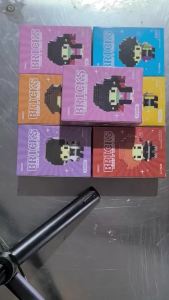 Bandai | Hot Blind Box Deman Slayar kimetsu no Yaibe Tomioka Giyuu Figure Kamado Tanjirou Japanese Anime Building Blocks Toys For Friend.