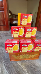 Đôn gỗ 3 tầng hình hộp bày bia rượu kẹo bánh nước ngọt