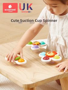 KESCOORL | Cartoon Suction Rotating Toy