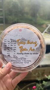 Nụ Trầm Hương Xông Nhà Thiên An - 1 Hộp 32 Nụ trầm Tẩy Uế khói ngược Dùng Cho Lư Và Thác Khói Không hóa chất không tạo mùi Nụ trầm Thiên An sạch tự nhiên