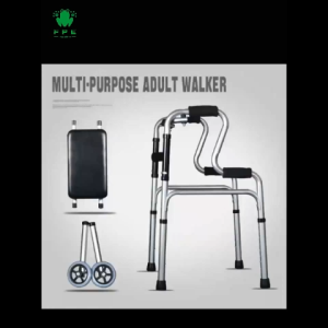 【Local delivery】Adult Walker Stainless Steel Walker Crutch Cane Tungkodthe Walker For Elderly Handicapped Walker Multifunctional rehabilitation walker,suitable for use in multiple scenarios such as nursing homes and hospitals
