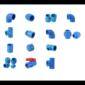PVC Pipe and Fittings Elbow Connector1/2 (20mm) 3/4 (25mm) 1 (32mm) Tee Cap PlugMale & Female Adapter Elbow Coupling