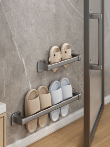 WEIMEIYUAN | Bathroom Shoe Organizer Shelf Wall Mount Draining