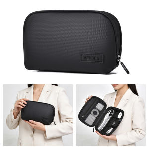 MENSPE Digital Storage Bag Travel Organizer Electronic Gadget Bag USB Cable Storage Bags Multi-Function Pouch Large Cable Organizer Bag Accessories U Disk Hard Drive Headset Accessories Storage Bag