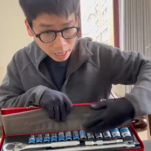 Bộ Tuýp 17 Chi Tiết Đức ( Lục ) Hệ Mét 9-27mm TOP - KW-S417B-1