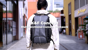 K&F CONCEPT 25L  Camera Backpack Large Capacity Camera Bag for Photographers with Raincover Camera Case with 15.6 Inch Laptop Compartment