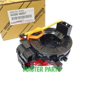 84306-0K051 Kabel Spiral Fortuner Hilux Innova Camry Altis Etios Yaris Vios - Klakson - Fleksibel