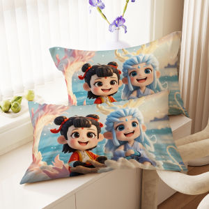 Q Version Zheta Pillowcase Double Sided Digital Printing Australian Cotton Student Dormitory Single Person Pillowcase All Seasons