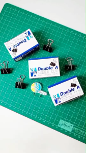 Double A คลิปหนีบ คลิปหนีบกระดาษ No.112 (3/4″ 19 mm.)