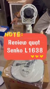 Quạt Điện Đứng Senko L1638 Màu Ngẫu Nhiên - Công Suất 47w - Hàng Chính Hãng - Bảo Hành 24 Tháng - Tiện Lợi