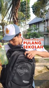 Tas Ransel Sekolah Anak Cowok Ransel ALTO Cowok Cewek  - Centra Produksi Tas