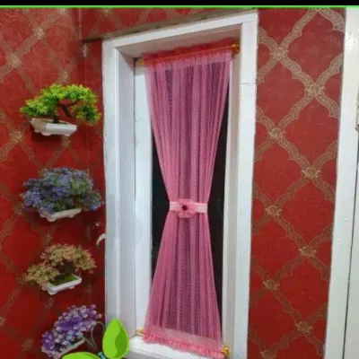 gorden kupu kupu / gorden ikat pita / gorden tirai jendela minimalis