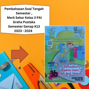 Buku Pegangan Guru (PG) SEKAR PAI SD MI Kelas 3 6 K13 Semester Genap 2023/2024