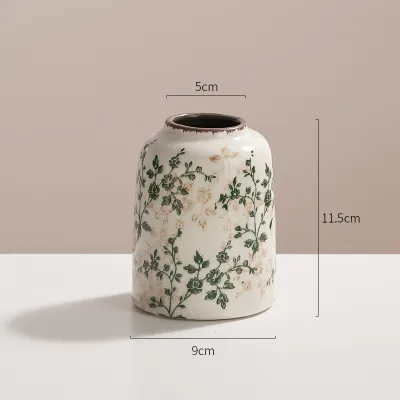 Vintage Country Style Ceramic Flower Vase