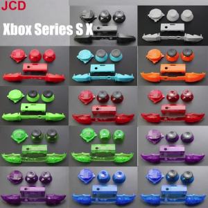 For Xbox Series X S Controller LB RB Button Strip Middle BaffleStrip Cross Direction Keys 3d Analog Joystick Cap D-Pad Button