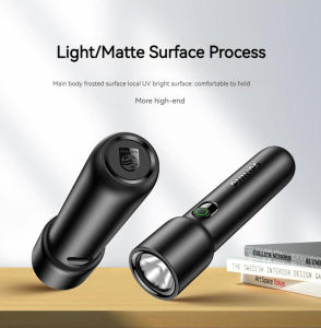 Philips 2025 NEW  2-PCS EDC Portable Flashlight Rechargeable LED Flashlights for Defensa Personal Self Defense Camping Hiking