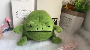OXO Popular Ricky Rain Frog Doll Ugly and Cute Frog Plush Toy Rain Frog Pillow Bedroom Decoration
