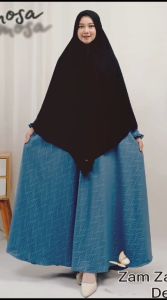 Gamis Embos Motif Zam Zam By Hermosa