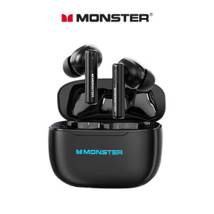 Monster XKT26 Bluetooth 5.4 Earphones Hifi Bass Stereo Wireless Headphones Gamer Headset TWS ENC Noise Reduction Sports Earbuds