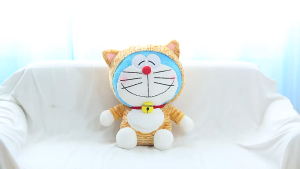[HCM]Gấu bông doremon lông xù cosplay thỏ hồng thỏ nâu beo siêu kute (30CM---50CM) hàng cao cấp loại 1