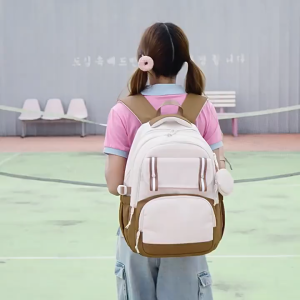 【Flash Sale】Light weight Capybara Kids School Bag Waterproof large capacity Breathable Children’s School backpacks for Grades 1-6 Spine Protection Load Reduction Students Bags