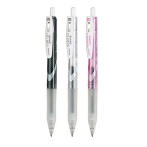 3pcs ญี่ปุ่น ZEBRA เจลปากกา 0.4/0.5 มม.JJZ33 Sarasa Speedy สีดําคาร์บอน Smooth Quick Drying ลายเซ็น Kawaii อุปกรณ์โรงเรียน