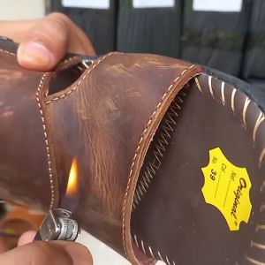 SANDAL SAMAN FULL KULIT SAPI MODEL SLOP