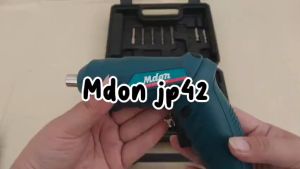 Obeng Elektrik MDON JP42 Cordless Screwdriver Cas Bor Tangan MDON JP42