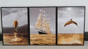 ภาพวาดตกแต่ง รูปภาพตกแต่งห้อง ภาพวาด รูปวาดทิวทัศน์ธรรมชาติ พร้อมส่ง